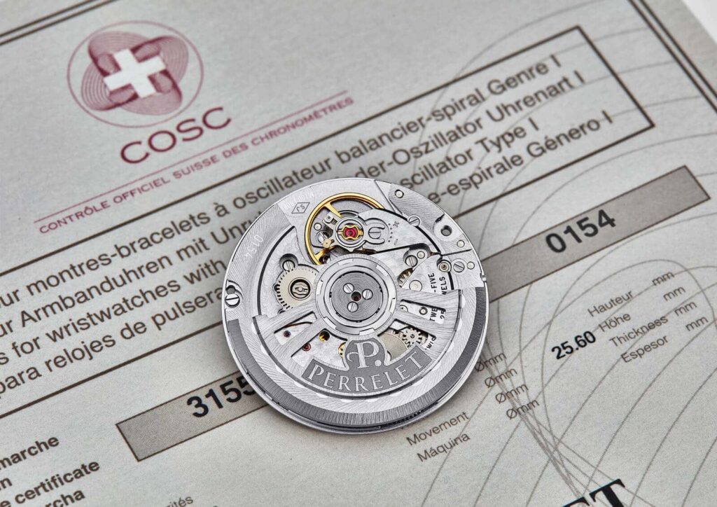 Perrelet calibre P-331-MH