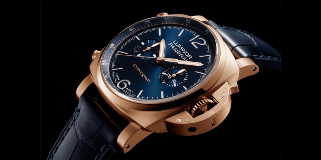 Panerai Luminor Chrono Goldtech™ Blu Notte (PAM01111)