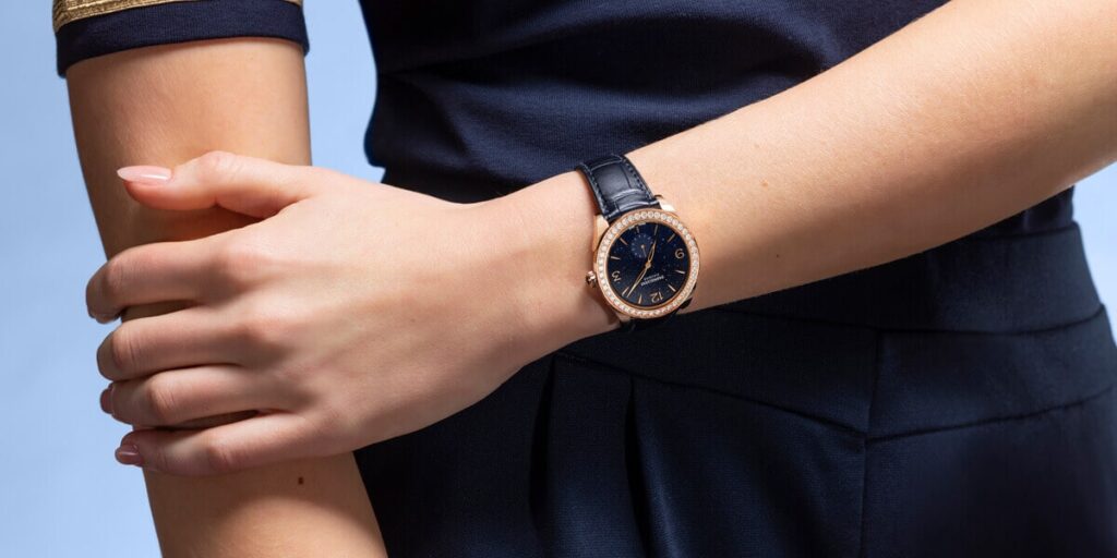 Parmigiani Fleurier Tonda Métropolitaine aventurine and Tonda Sélène mother-of-pearl