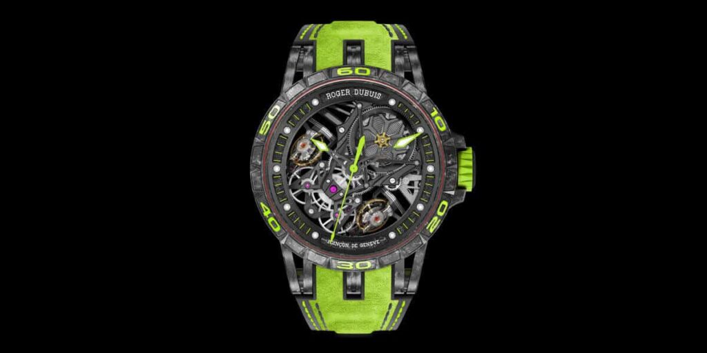 Roger Dubuis Excalibur Spider Aventador S and Excalibur Essenza SCV12
