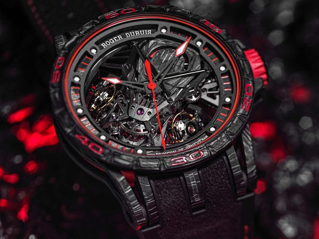 Roger Dubuis Excalibur Spider Aventador S and Excalibur Essenza SCV12