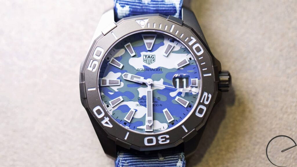 TAG Heuer Aquaracer Camouflage 300 Metres Calibre 5