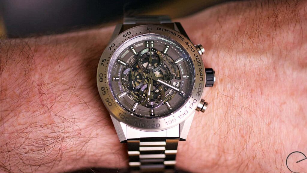 TAG Heuer Carrera Calibre Heuer 01 Ref. CAR2A8A.BF0707 - titanium case & bracelet