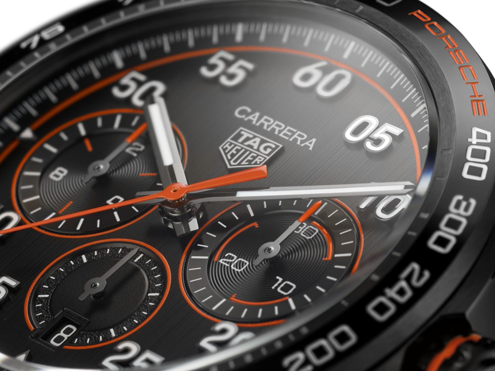 TAG Heuer Carrera Porsche Chronograph Orange Racing