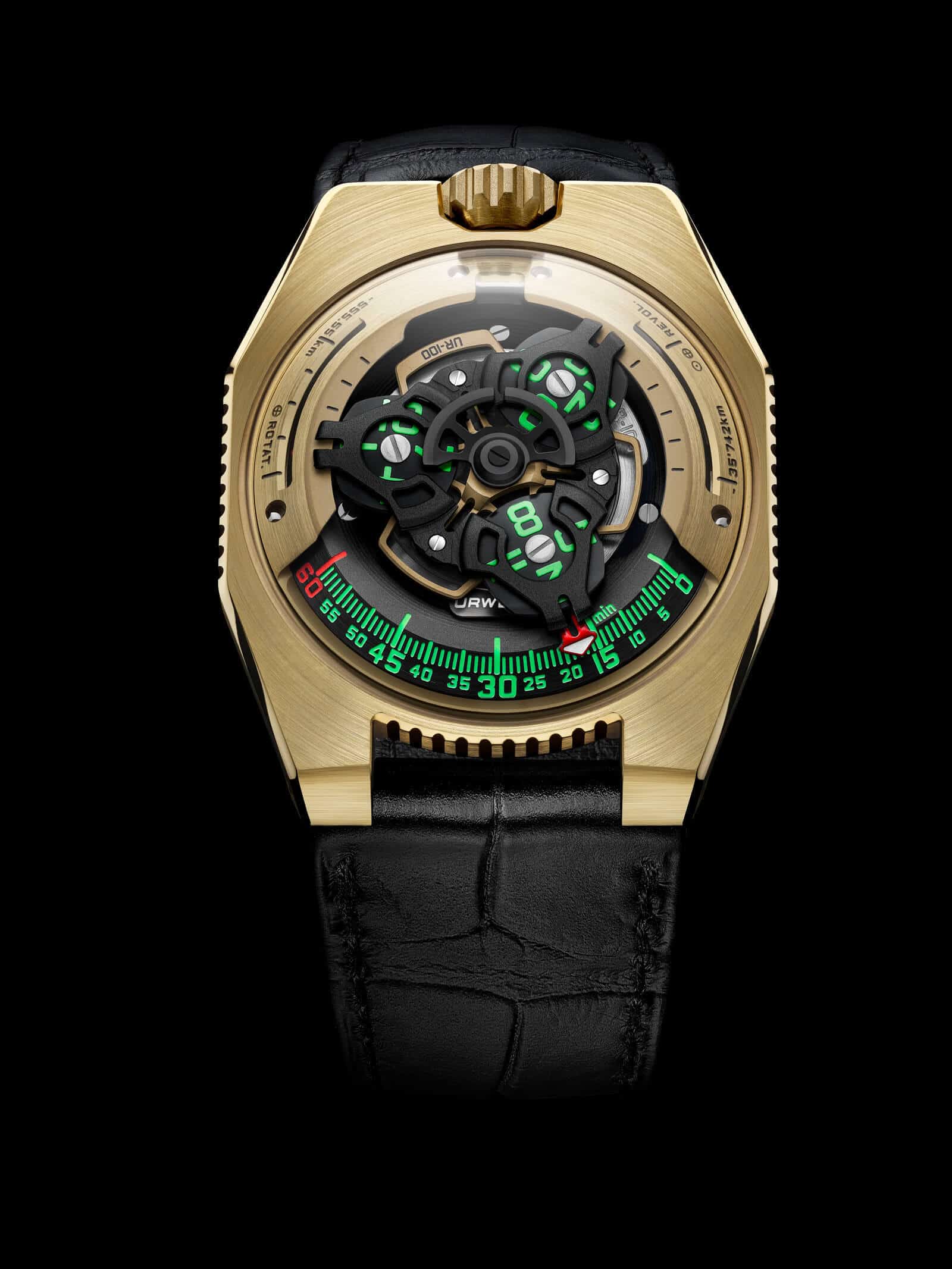 URWERK UR-100 Gold Edition