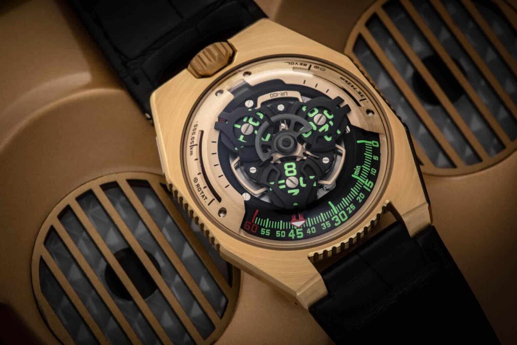 URWERK UR-100 Gold Edition