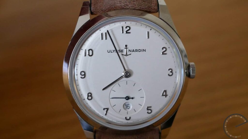 Ulysse Nardin Classico Paul David Nardin timepiece with small seconds and automatic movement