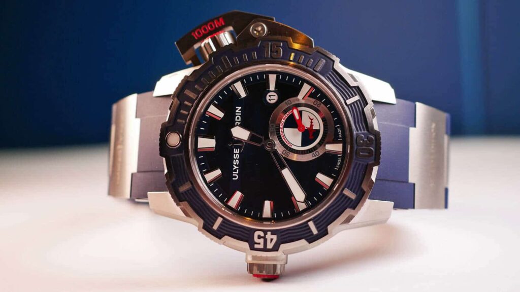 Ulysse Nardin Diver Deep Dive - 1000 metre water resistance and helium valve