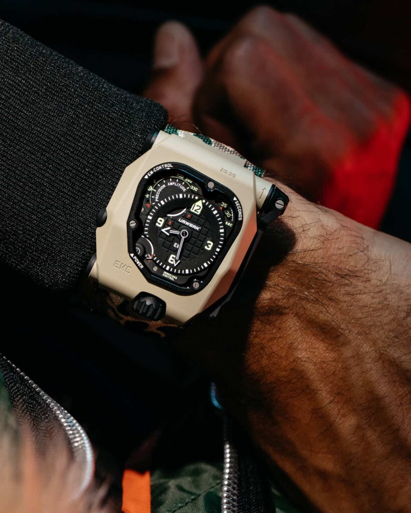Urwerk EMC Time Hunter Desert Sage