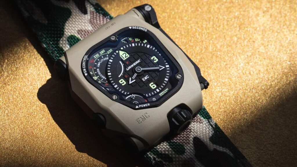 Urwerk EMC Time Hunter Desert Sage