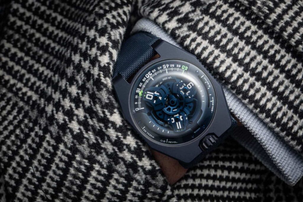 Urwerk UR-100V "Blue Planet"