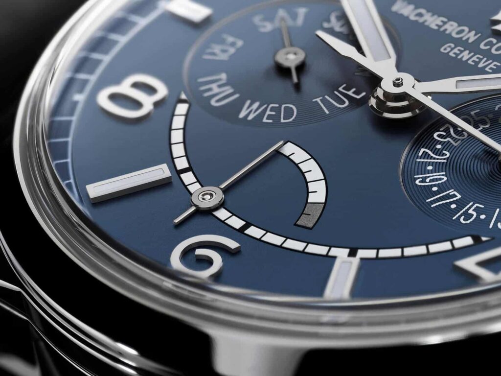 Vacheron Constantin Fiftysix day-date Petrol Blue dial