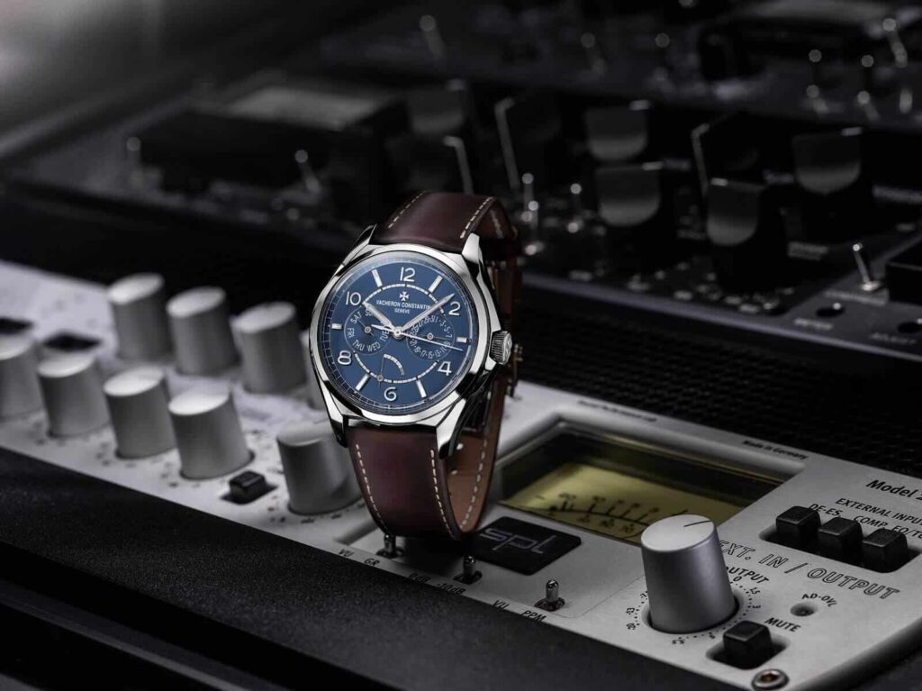 Vacheron Constantin Fiftysix day-date Petrol Blue dial