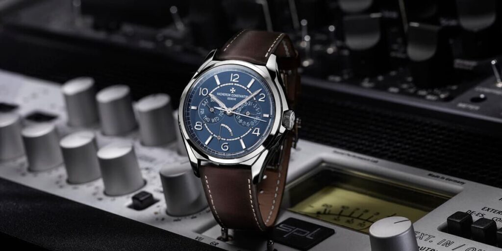 Vacheron Constantin Fiftysix day-date Petrol Blue dial