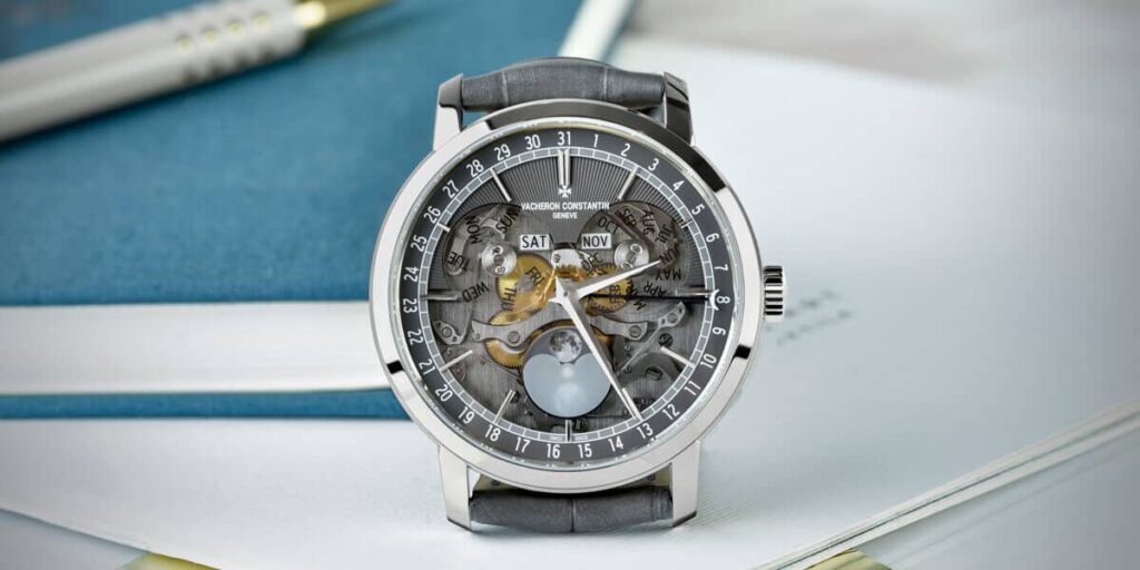 Vacheron Constantin Traditionnelle complete calendar openface