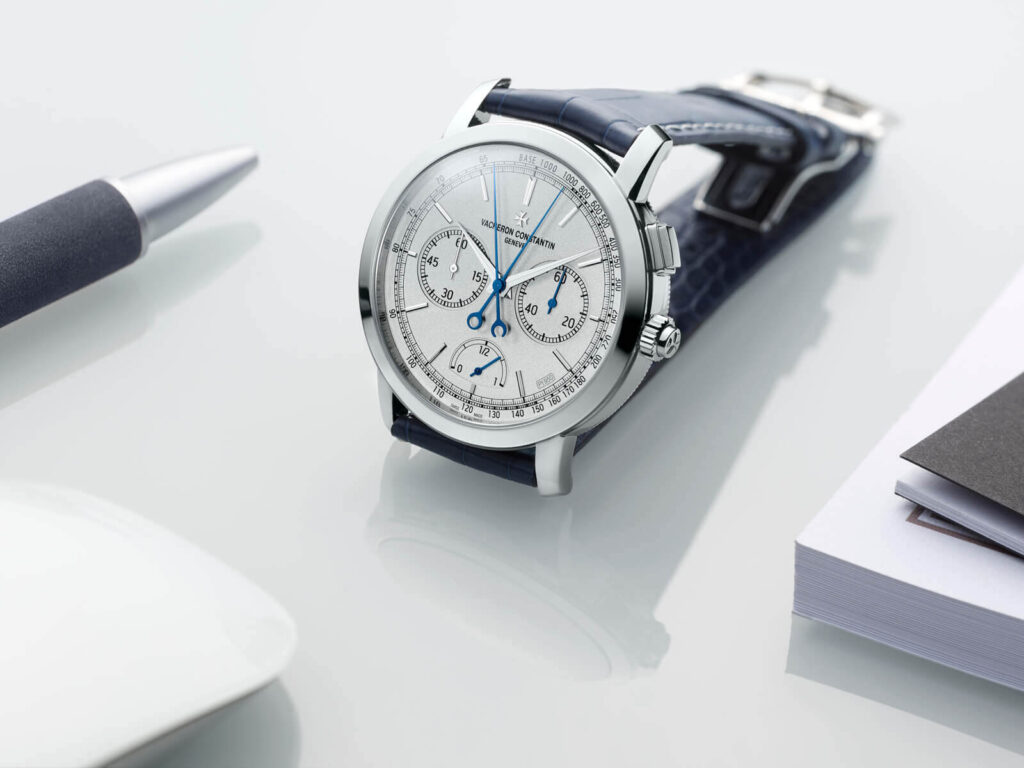 Vacheron Constantin Traditionnelle split-seconds chronograph ultra-thin Collection Excellence Platine