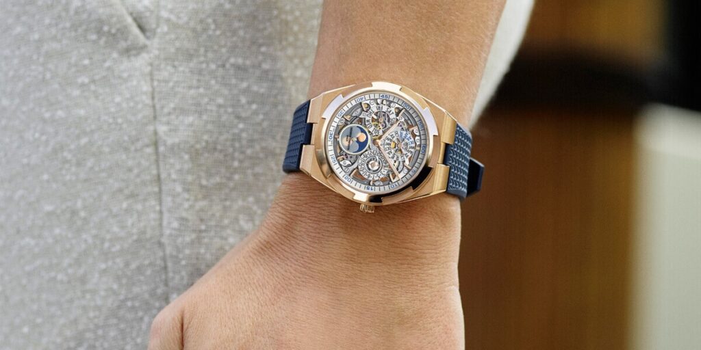 Vacheron Constantin Overseas perpetual calendar ultra-thin skeleton