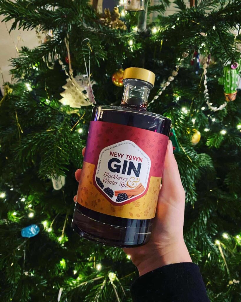 Wharf Distillery New Town Blackberry & Winter Spice Gin Liqueur