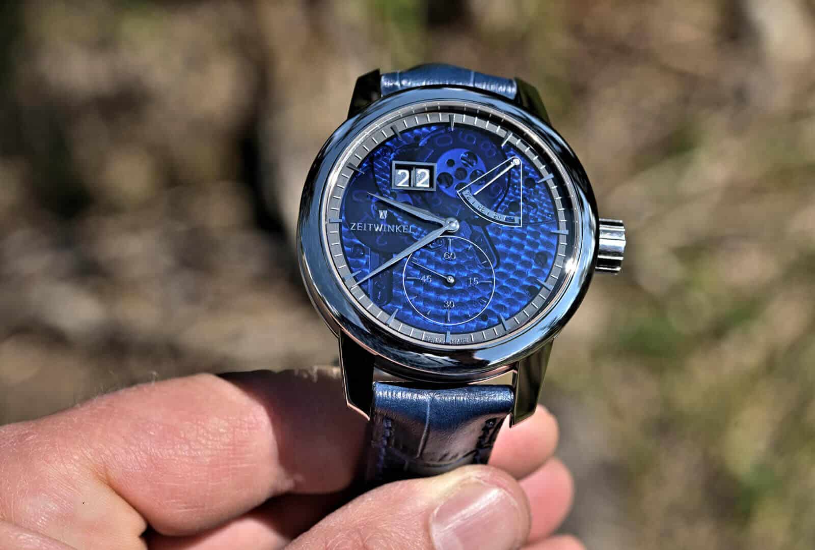 Zeitwinkel 273° Saphir Bleu