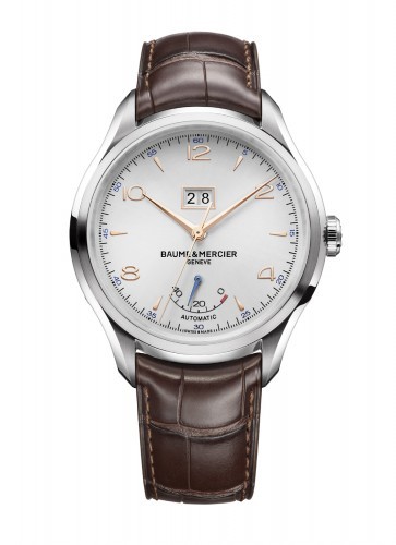 Baume & Mercier Clifton Big Date and Power Reserve Ref. 101205 Baume & Mercier Clifton Big Date and Power Reserve Ref. 101205 - SIHH 2015