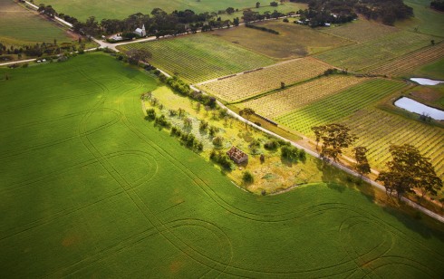 Hill of Grace - Aerial shot - Dragan Radocaj copy Henschke: Hill of Grace Shiraz