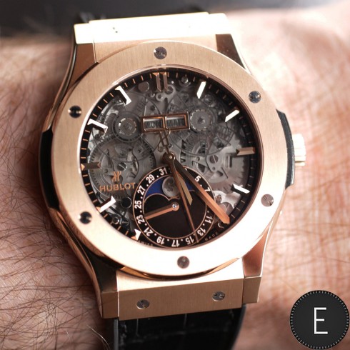 Hublot Classic Fusion Aeromoon - watch review by ESCAPEMENT