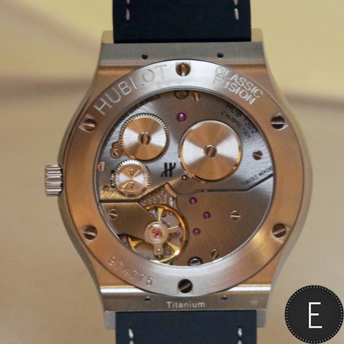 Hublot Classic Fusion Ultra-Thin Titanium White Shiny Dial - in-depth watch review by ESCAPEMENT