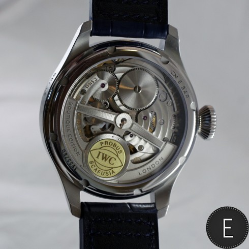 IWC Big Pilot’s Watch Perpetual Calendar manufactured exclusively for the IWC London Boutique - watch review by ESCAPEMENT