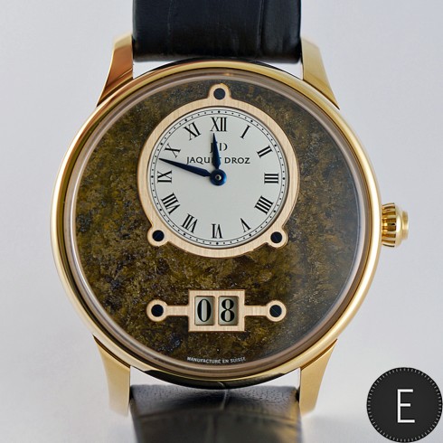 Jaquet Droz Grande Date Bronzite - watch review by ESCAPEMENT