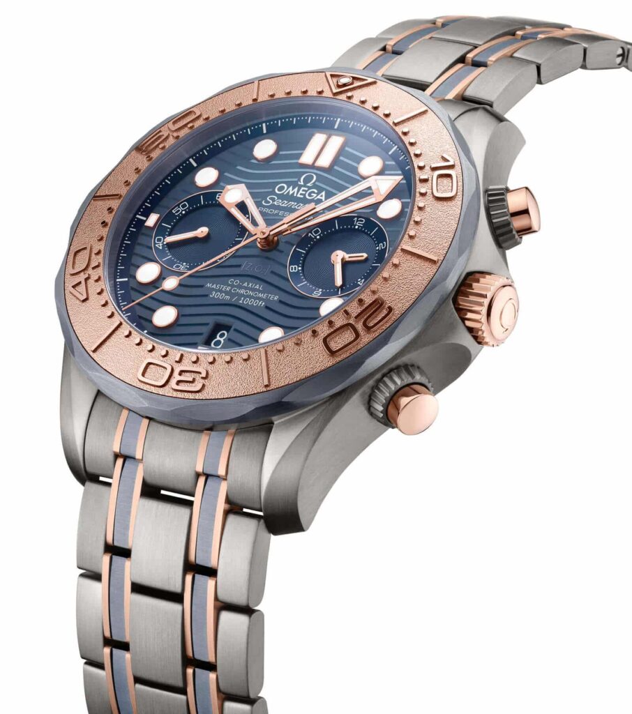 Omega Seamaster Diver 300M - Titanium - Tantalum - Sedna Gold