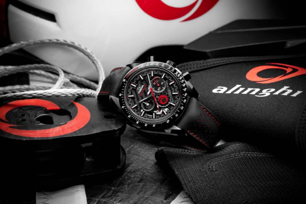 Omega Speedmaster Dark Side of the Moon Alinghi