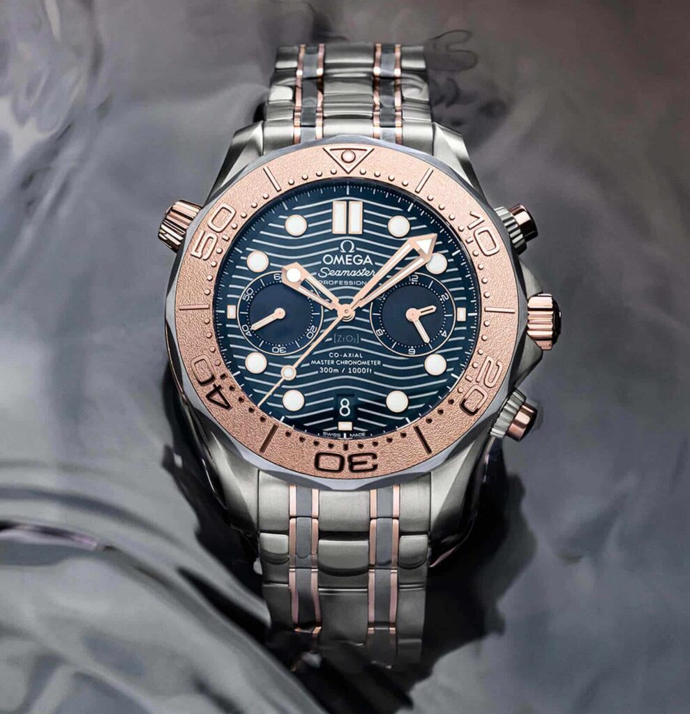 Omega Seamaster Diver 300M - Titanium - Tantalum - Sedna Gold