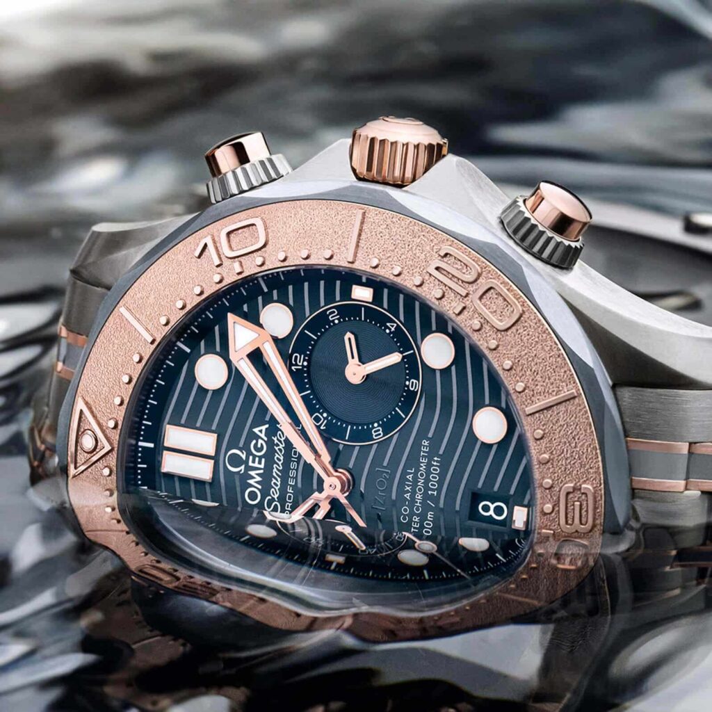 Omega Seamaster Diver 300M - Titanium - Tantalum - Sedna Gold