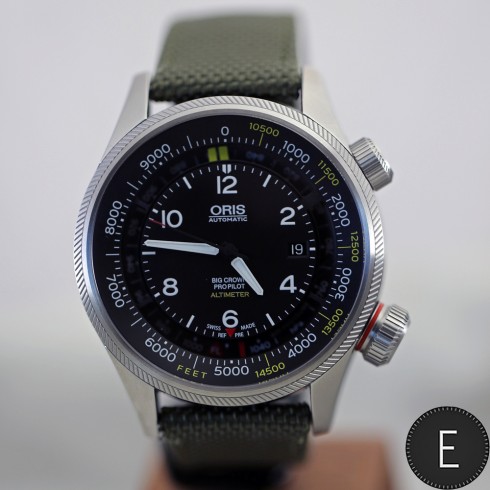 Oris Big Crown ProPilot Altimeter - watch review by ESCAPEMENT
