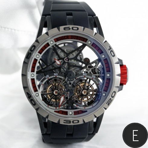 Roger Dubuis Excalibur Spider Skeleton Double Flying Tourbillon - watch review by ESCAPEMENT
