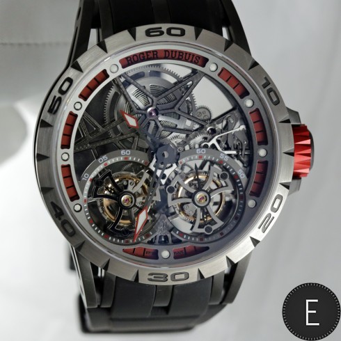 Roger Dubuis Excalibur Spider Skeleton Double Flying Tourbillon - watch review by ESCAPEMENT
