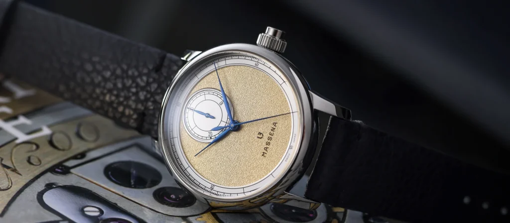 Le Chronographe Monopoussoir Louis Erard x Massena LAB