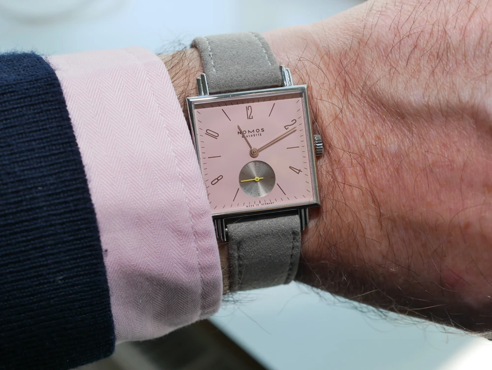NOMOS Glashütte Tetra history