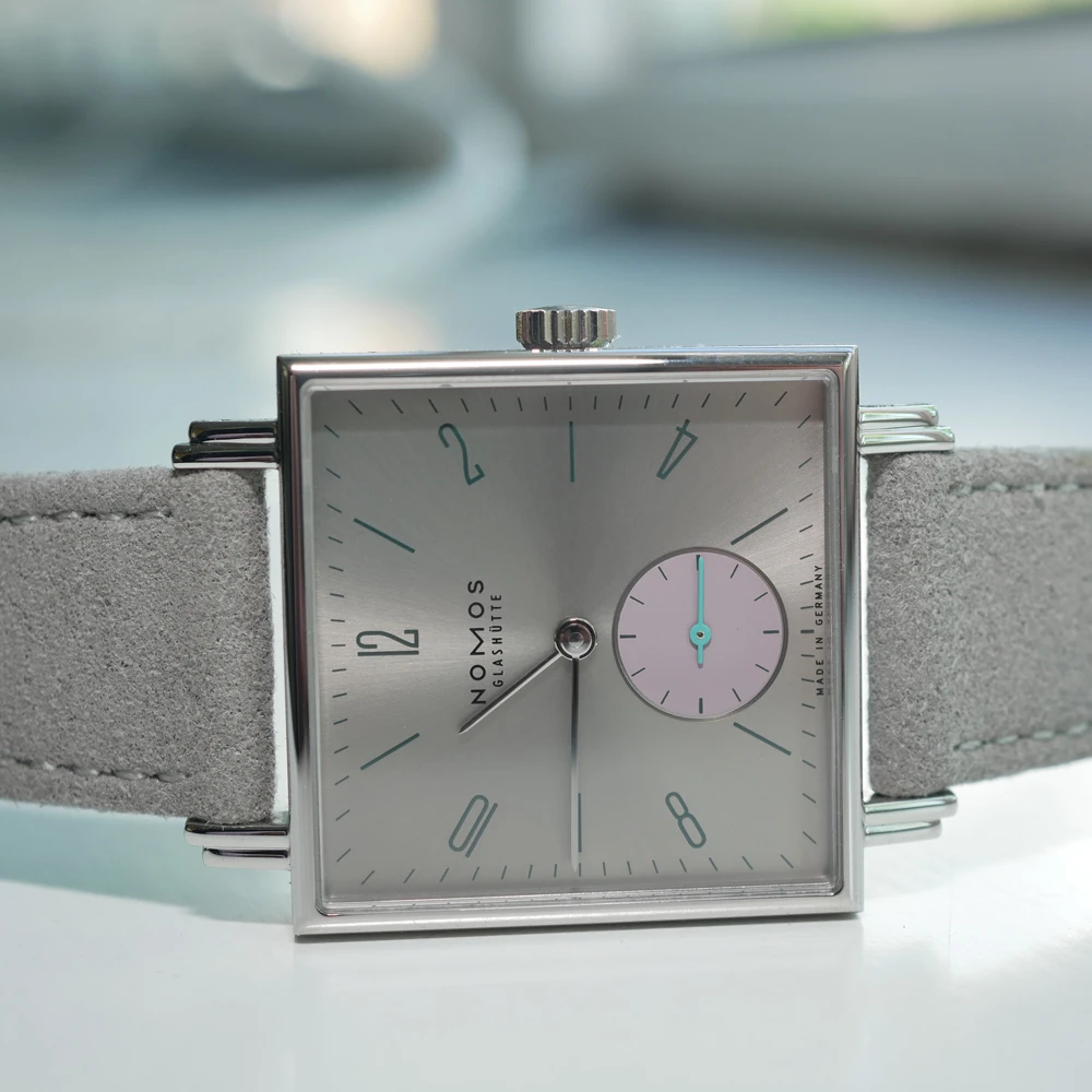 NOMOS Glashütte Tetra history