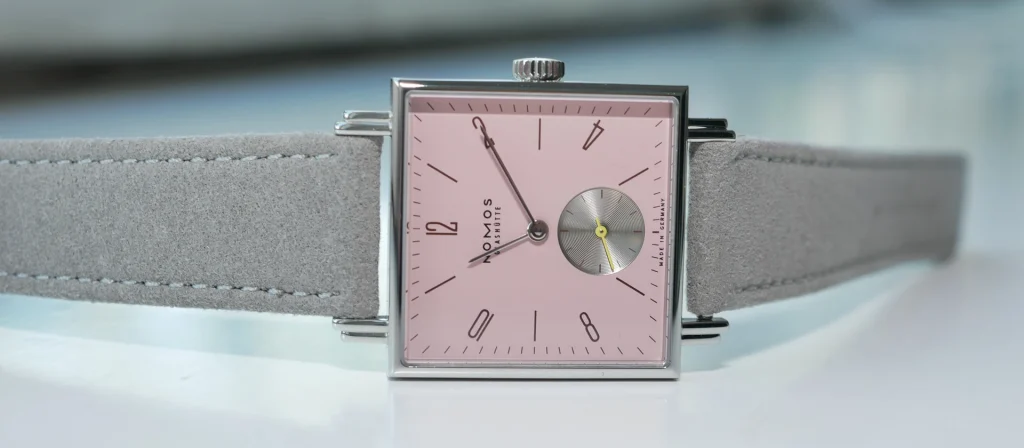 NOMOS Glashütte Tetra history