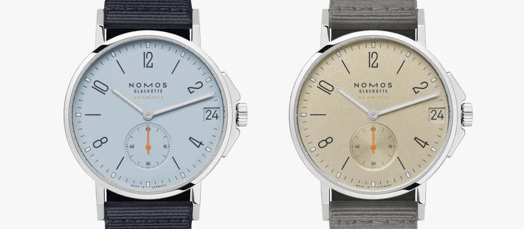NOMOS Glashutte Ahoi neomatik 38 date sand