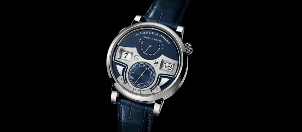 A. Lange & Söhne Zeitwerk Minute Repeater deep-blue dial