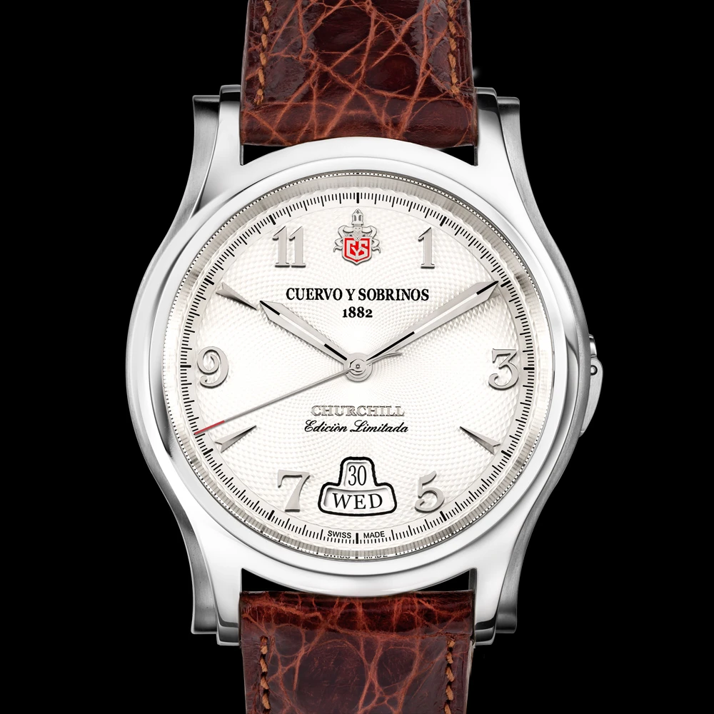 Cuervo y Sobrinos Robusto Churchill Yalta Edition steel