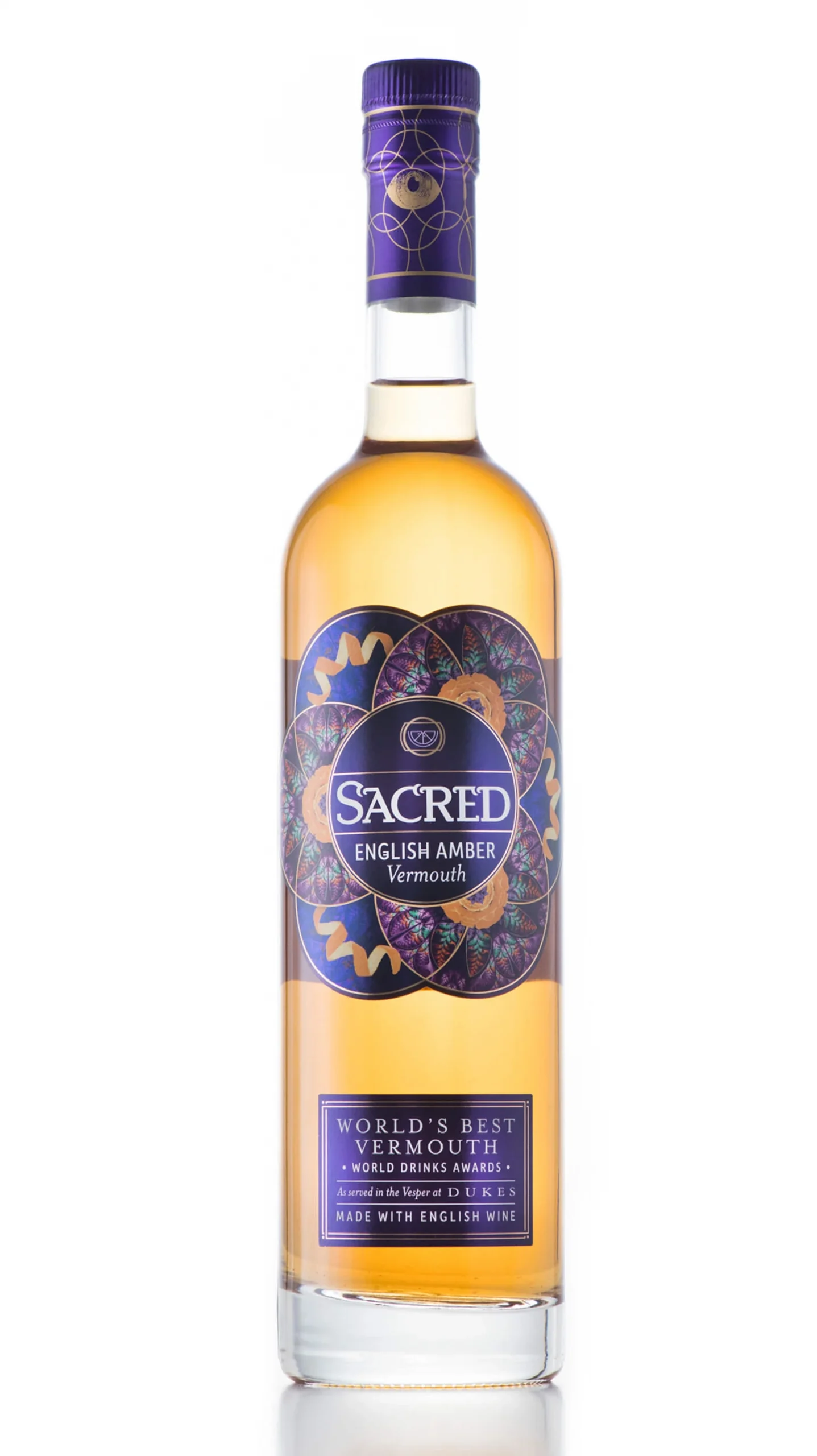 Sacred English Amber Vermouth