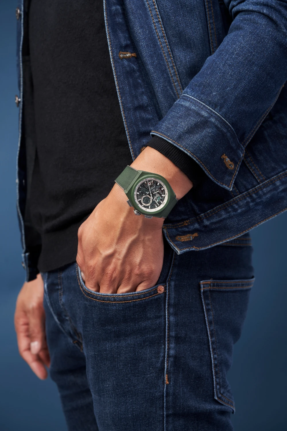 Zenith Defy 21 Urban Jungle wristshot