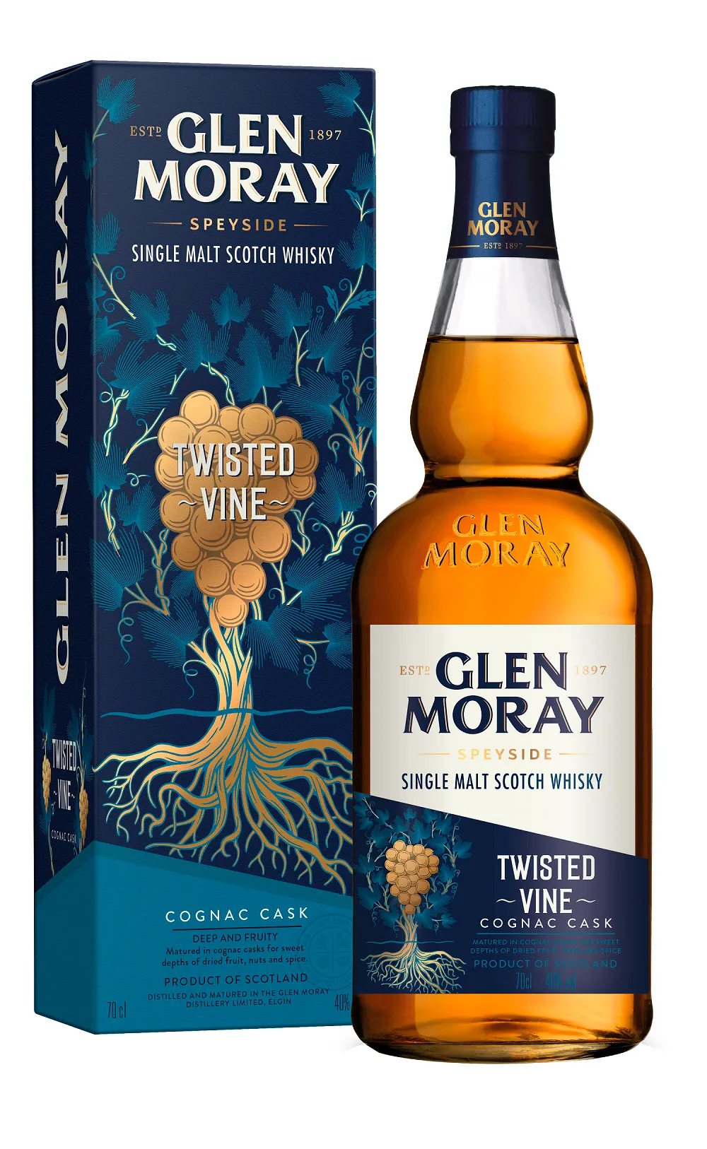 Glen Moray Twisted Vine Campaign