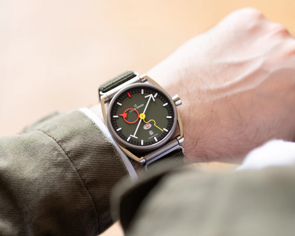 La Semaine Louis Erard x Alain Silberstein Khaki