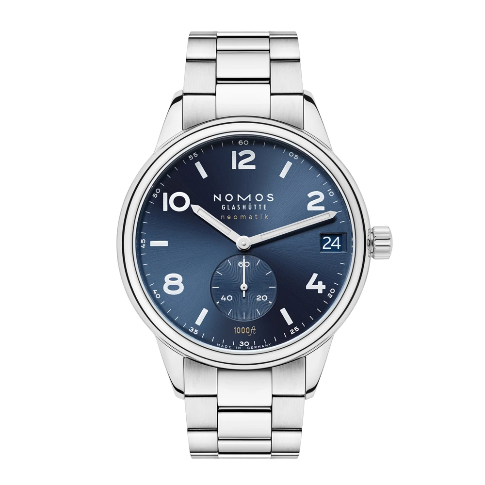 Nomos Glashutte Club Sport Neomatik 42 Date Blue