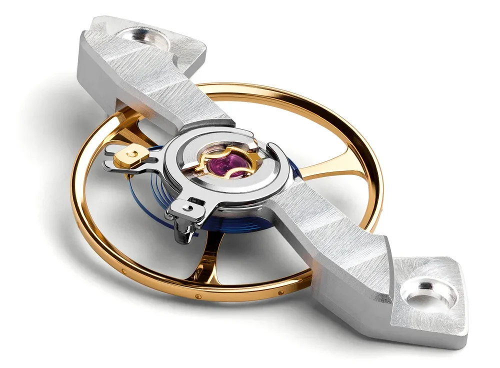 NOMOS Glashütte Calibre DUW 3001 swing system