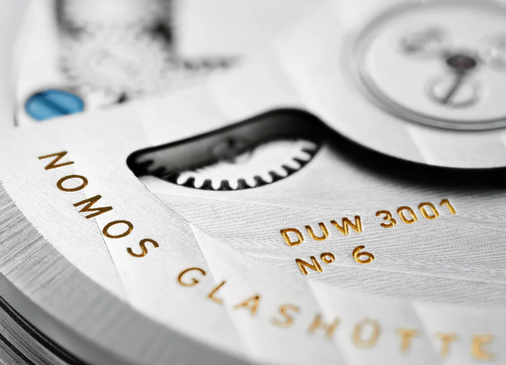 NOMOS Glashütte Calibre DUW 3001